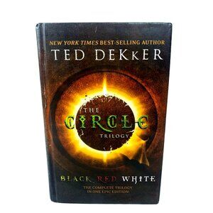 Ted Dekker The Circle Trilogy Black Red White Hardcover 2004 Christian Sci Fi